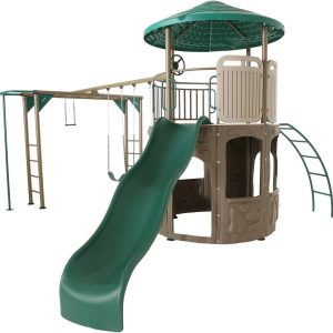 lifetime adventure tower deluxe playset