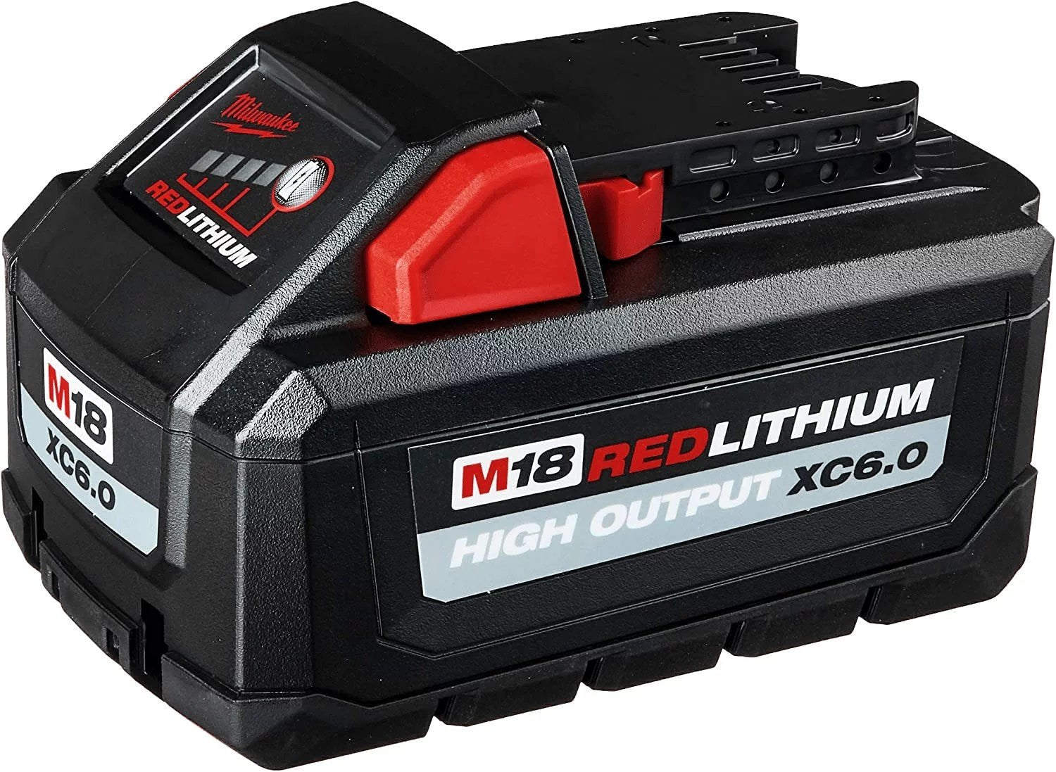milwaukee 48 11 1865 m18 redlithium high output xc 6 ah lithium ion battery milwaukee 48 11 1865 m18 redlithium high output xc 6 ah lithium ion battery