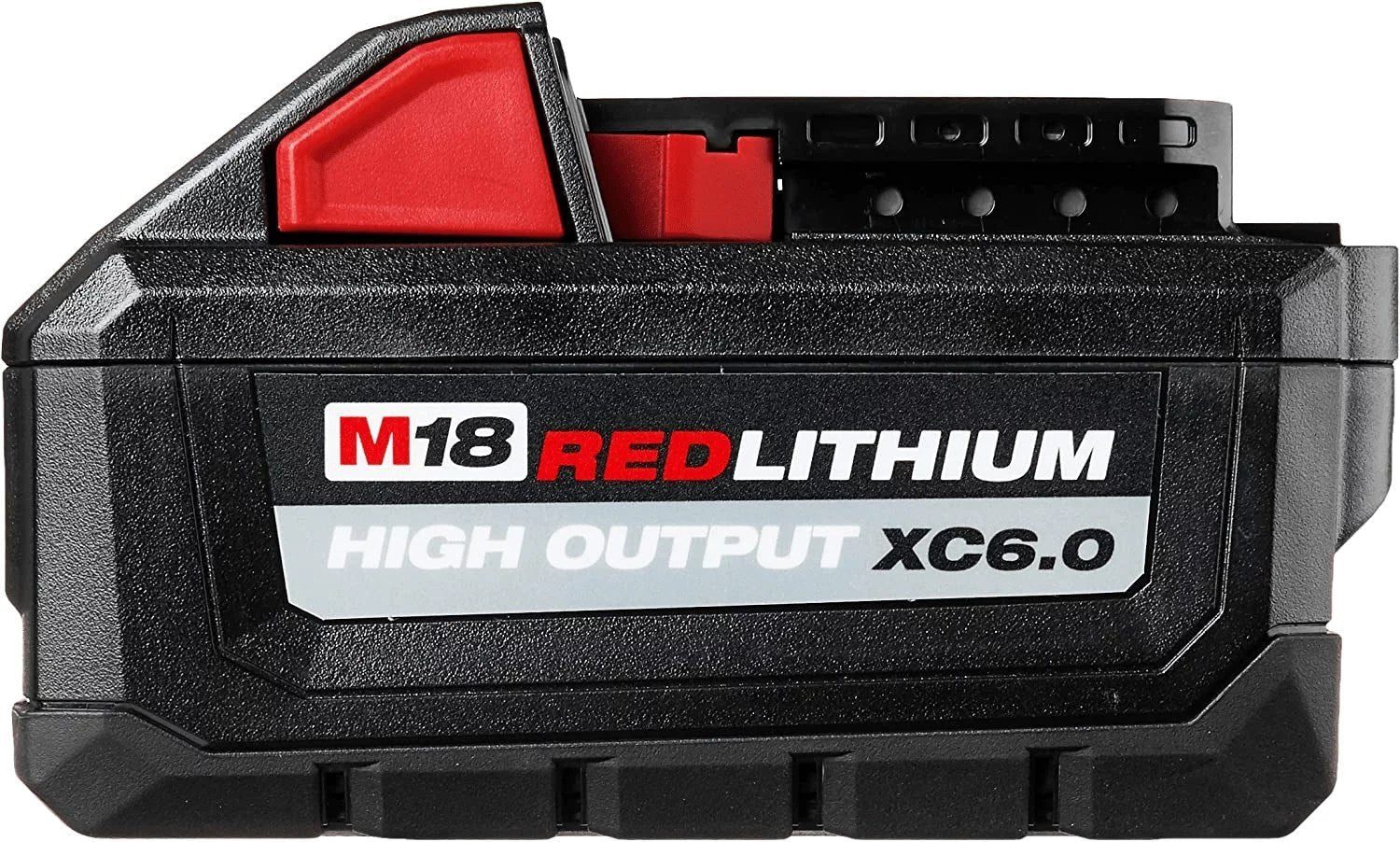 milwaukee 48 11 1865 m18 redlithium high output xc 6 ah lithium ion battery milwaukee 48 11 1865 m18 redlithium high output xc 6 ah lithium ion battery