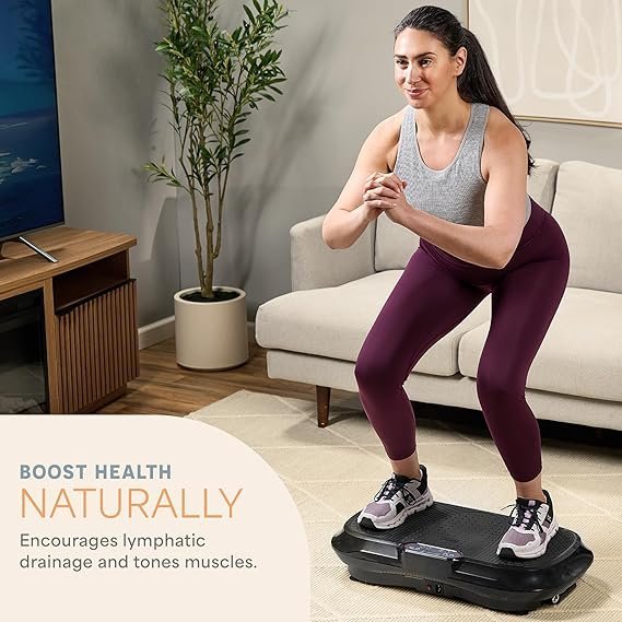 lifepro waver vibration plate exercise machine for lymphatic drainage, muscle activation, full body workout vibrating platform with loop bands, fitness equipment for strength toning & fat loss lifepro waver vibration plate exercise machine for lymphatic drainage, muscle activation, full body workout vibrating platform with loop bands, fitness equipment for strength toning & fat loss