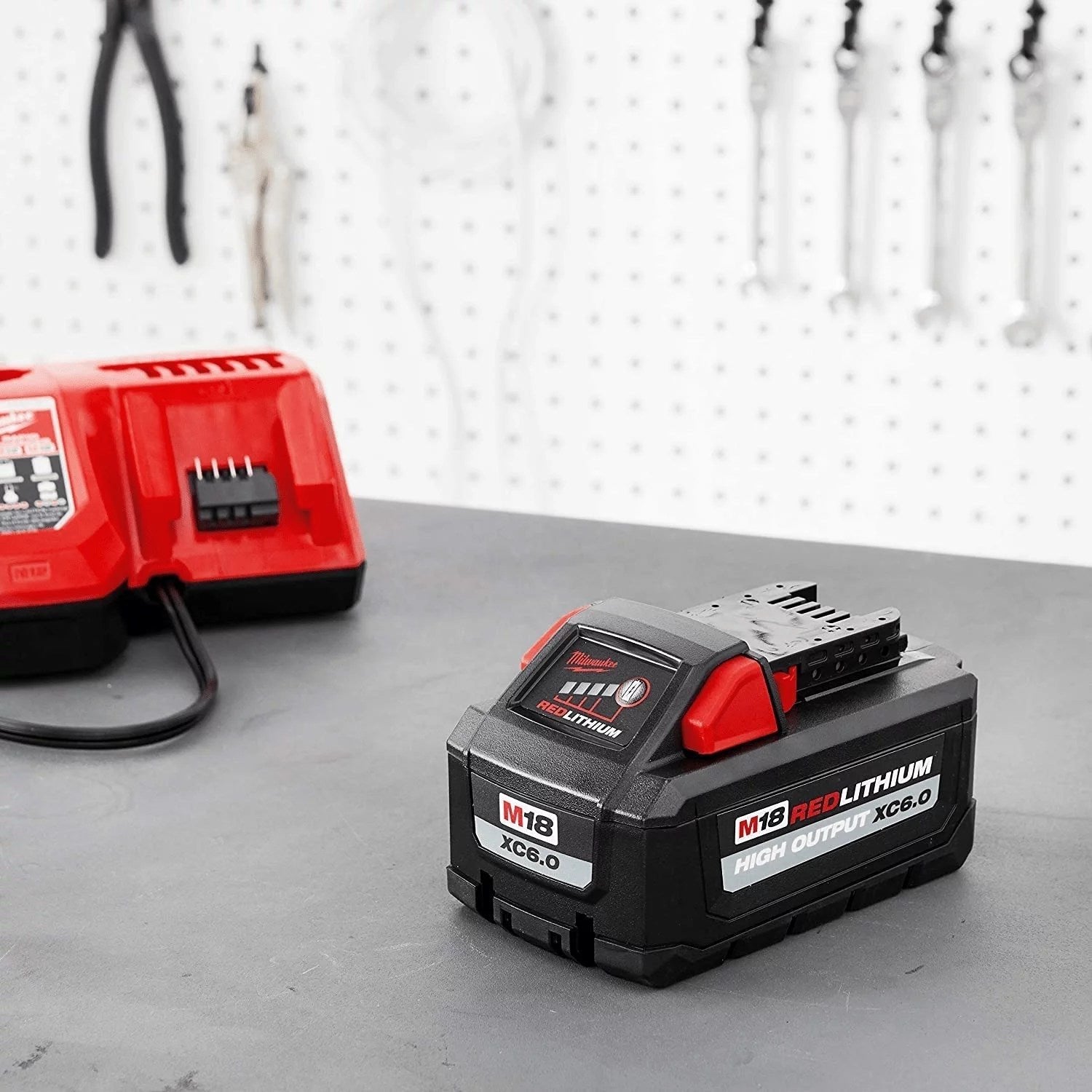 milwaukee 48 11 1865 m18 redlithium high output xc 6 ah lithium ion battery milwaukee 48 11 1865 m18 redlithium high output xc 6 ah lithium ion battery