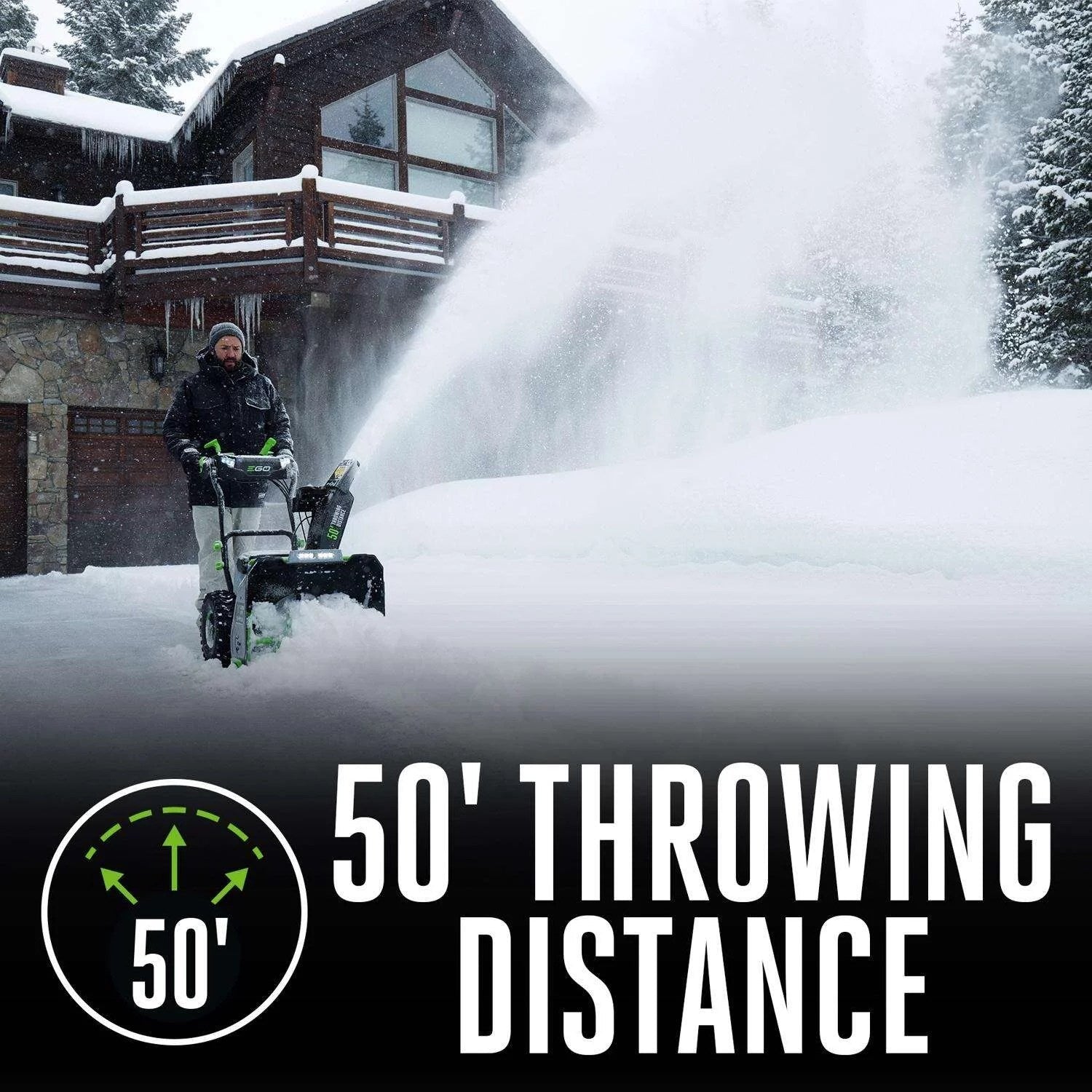 ego power+ snt2405 24 in. two stage 56 v battery snow blower kit (battery & charger) w/ two 7.5 ah batteries ego power+ snt2405 24 in. two stage 56 v battery snow blower kit (battery & charger) w/ two 7.5 ah batteries