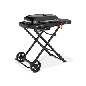 weber traveler portable gas grill stealth&nbsp;edition