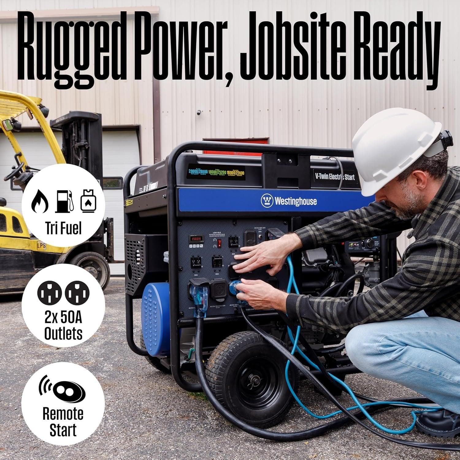 westinghouse 28,000/20.000 watt tri fuel portable generator westinghouse 28,000/20.000 watt tri fuel portable generator