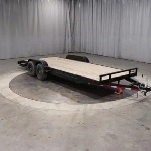 7 x 20 carry on heavy duty equipment trailer