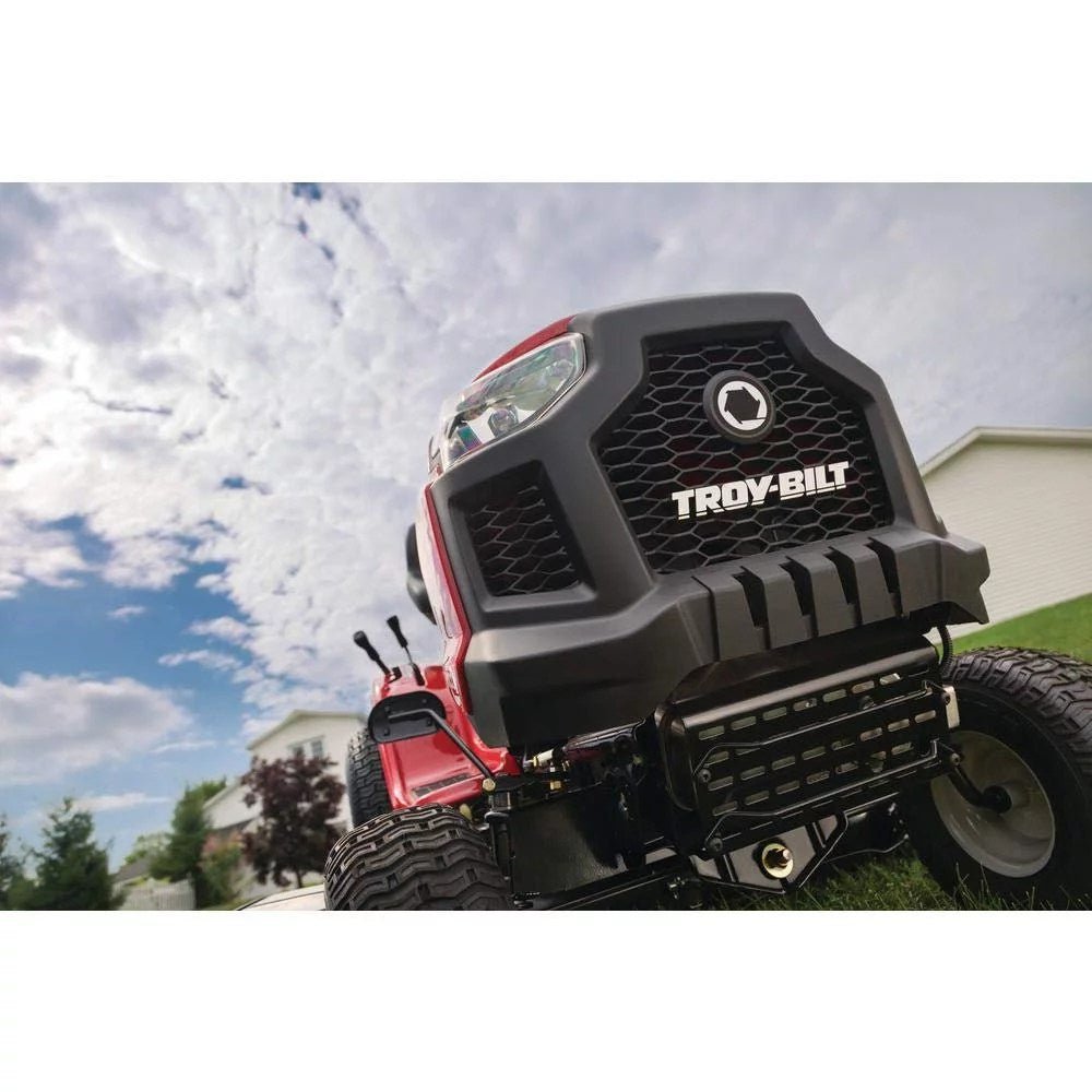 troy bilt bronco 42 in 19 hp briggs & stratton automatic drive gas riding lawn tractor with mow in reverse troy bilt bronco 42 in 19 hp briggs & stratton automatic drive gas riding lawn tractor with mow in reverse