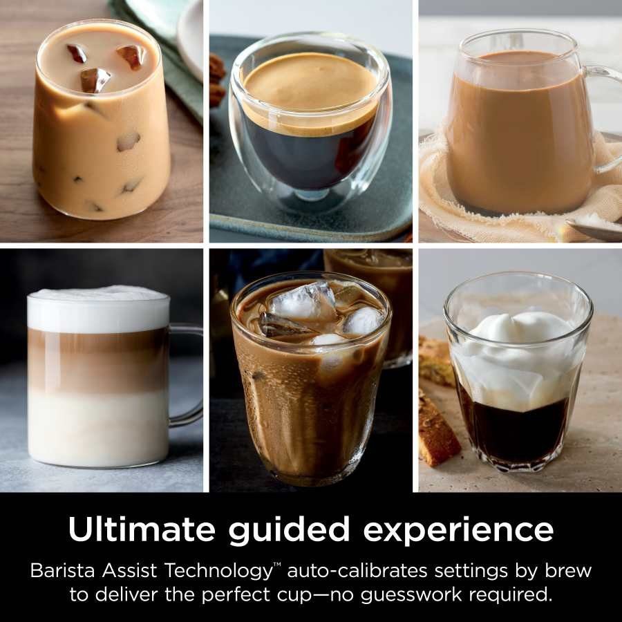 ninja luxe™ café pro 4 in 1 espresso drip coffee & cold brew maker with hot water dispenser ninja luxe™ café pro 4 in 1 espresso drip coffee & cold brew maker with hot water dispenser