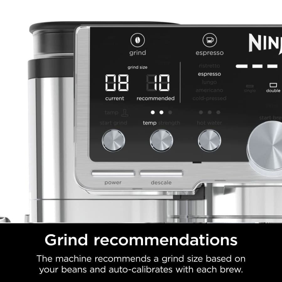 ninja luxe™ café pro 4 in 1 espresso drip coffee & cold brew maker with hot water dispenser ninja luxe™ café pro 4 in 1 espresso drip coffee & cold brew maker with hot water dispenser