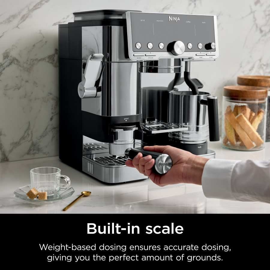 ninja luxe™ café pro 4 in 1 espresso drip coffee & cold brew maker with hot water dispenser ninja luxe™ café pro 4 in 1 espresso drip coffee & cold brew maker with hot water dispenser