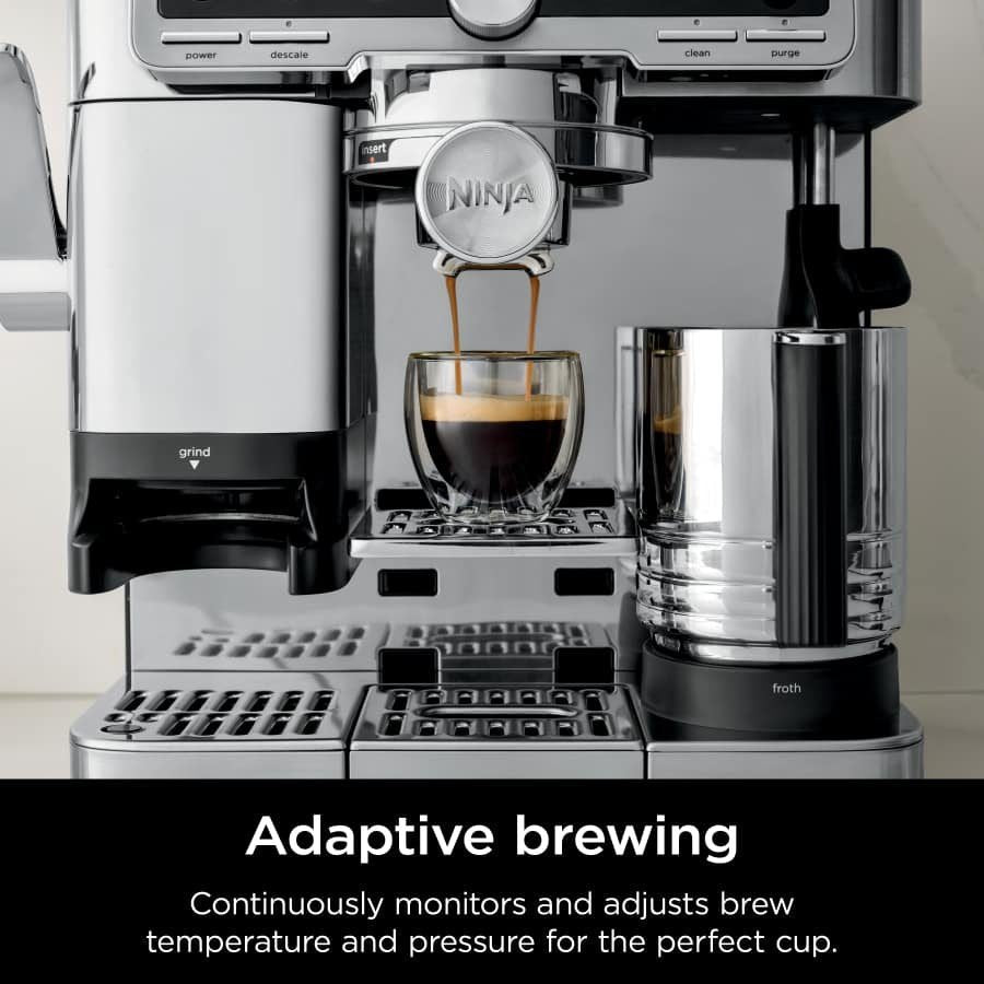 ninja luxe™ café pro 4 in 1 espresso drip coffee & cold brew maker with hot water dispenser ninja luxe™ café pro 4 in 1 espresso drip coffee & cold brew maker with hot water dispenser