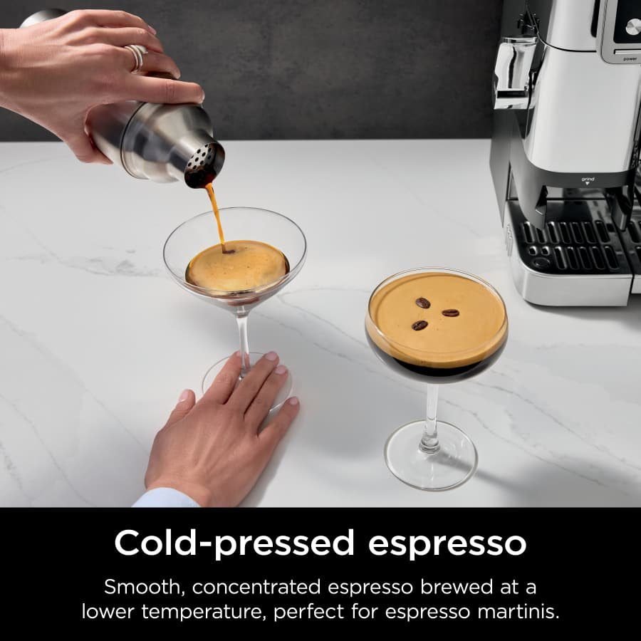 ninja luxe™ café pro 4 in 1 espresso drip coffee & cold brew maker with hot water dispenser ninja luxe™ café pro 4 in 1 espresso drip coffee & cold brew maker with hot water dispenser