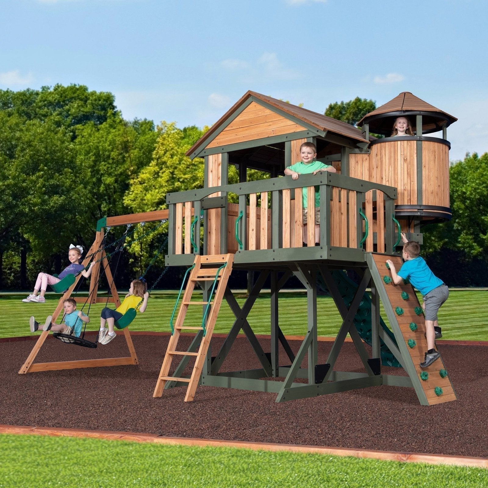 eagles nest elite swing set eagles nest elite swing set