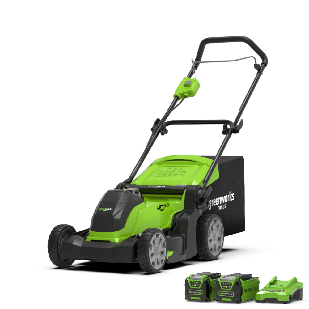 40v lawn mower 41cm – 2x 2ah battery 40v lawn mower 41cm – 2x 2ah battery