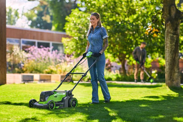powerall 48v (24v x 2) lawn mower 41cm – 2x 4ah battery powerall 48v (24v x 2) lawn mower 41cm – 2x 4ah battery