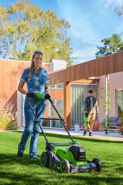 powerall 48v (24v x 2) lawn mower 41cm – 2x 4ah battery powerall 48v (24v x 2) lawn mower 41cm – 2x 4ah battery