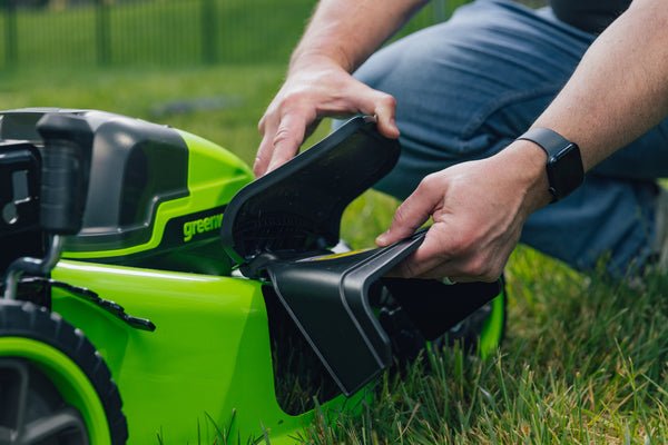 powerall 48v (24v x 2) lawn mower 46cm self propelled gen. ii – 2x 4ah battery powerall 48v (24v x 2) lawn mower 46cm self propelled gen. ii – 2x 4ah battery