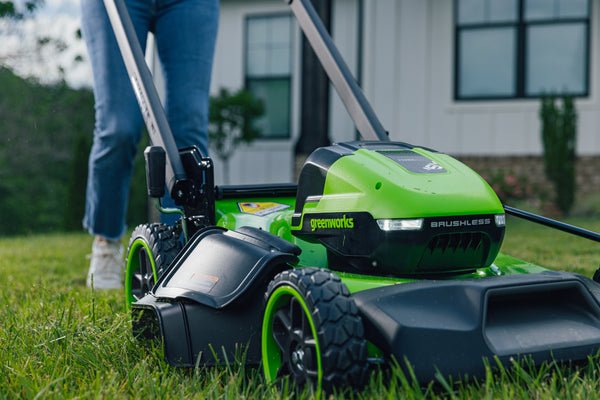 powerall 48v (24v x 2) lawn mower 46cm self propelled gen. ii – 2x 4ah battery powerall 48v (24v x 2) lawn mower 46cm self propelled gen. ii – 2x 4ah battery