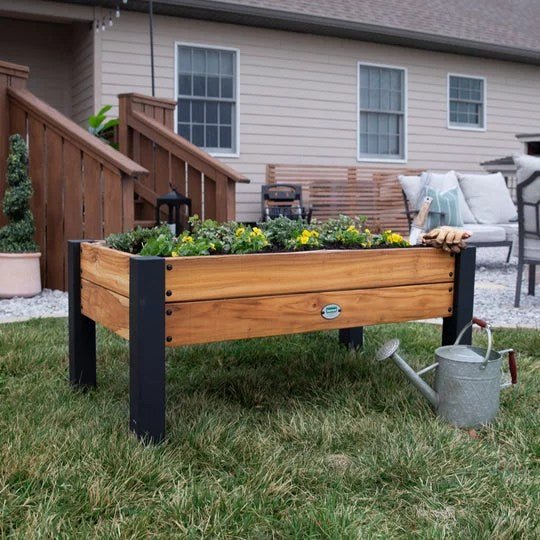 raised planter 100% authentic teak wood raised planter 100% authentic teak wood
