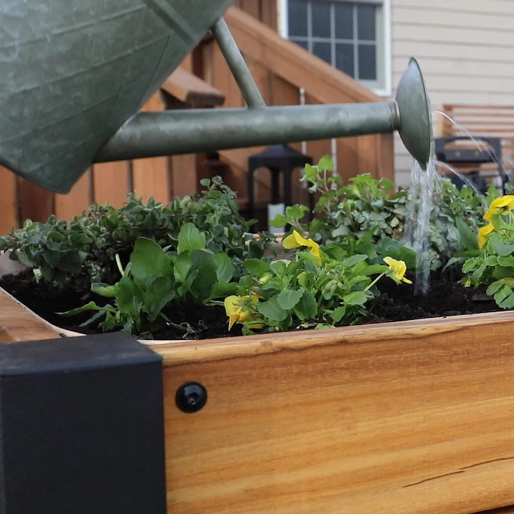raised planter 100% authentic teak wood raised planter 100% authentic teak wood