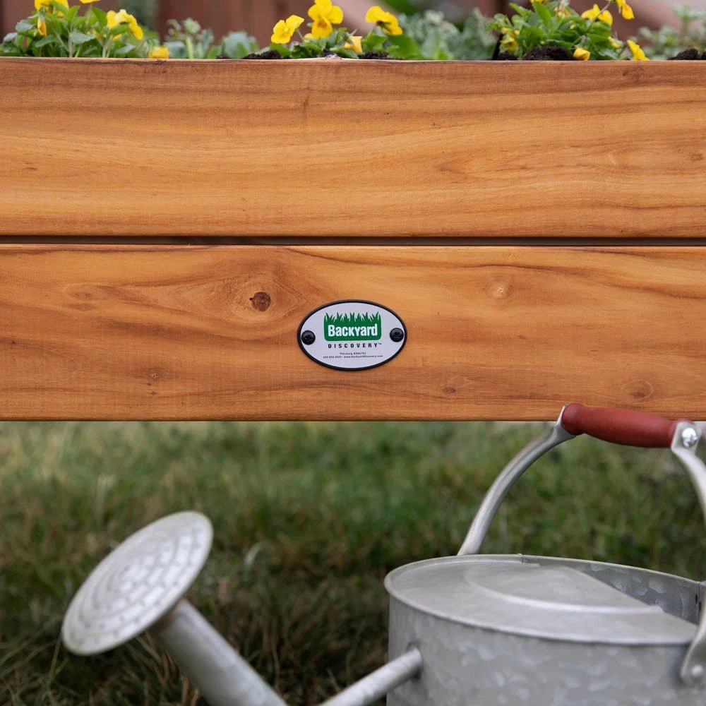 raised planter 100% authentic teak wood raised planter 100% authentic teak wood