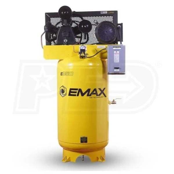 emax 7.5 hp 2 stage 80 gallons vertical air compressors emax 7.5 hp 2 stage 80 gallons vertical air compressors