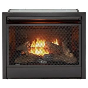 duluth forge dual fuel ventless gas fireplaces inserts