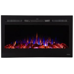 touchstone sideline 36 inch electric fireplaces.