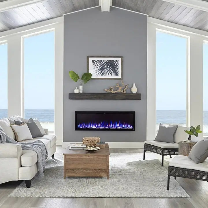 touchstone sideline elite smart 60″ wifi enabled recessed electric fireplaces. touchstone sideline elite smart 60″ wifi enabled recessed electric fireplaces.