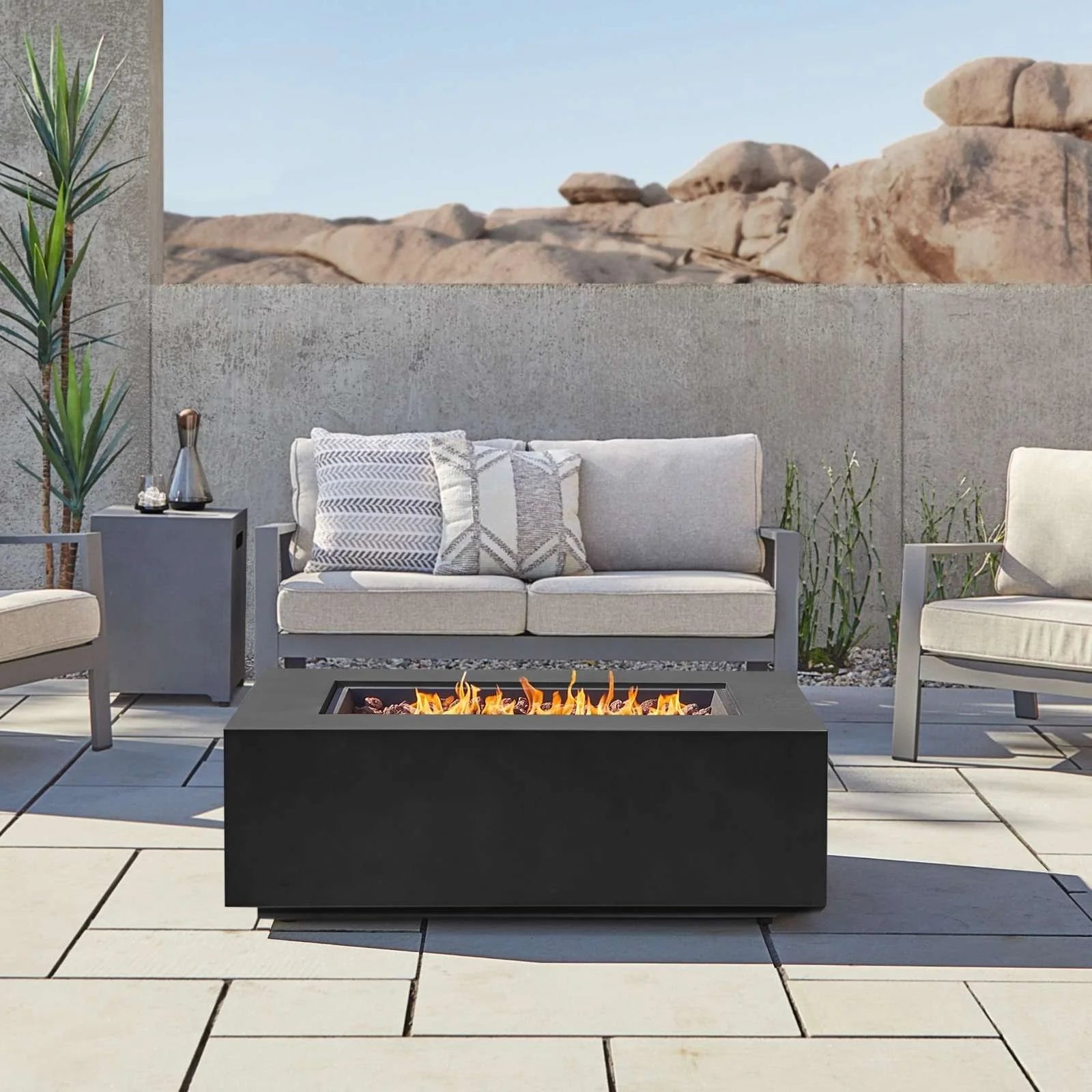 real flame aegean 50″ rectangle propanes gas outdoor fire tables real flame aegean 50″ rectangle propanes gas outdoor fire tables