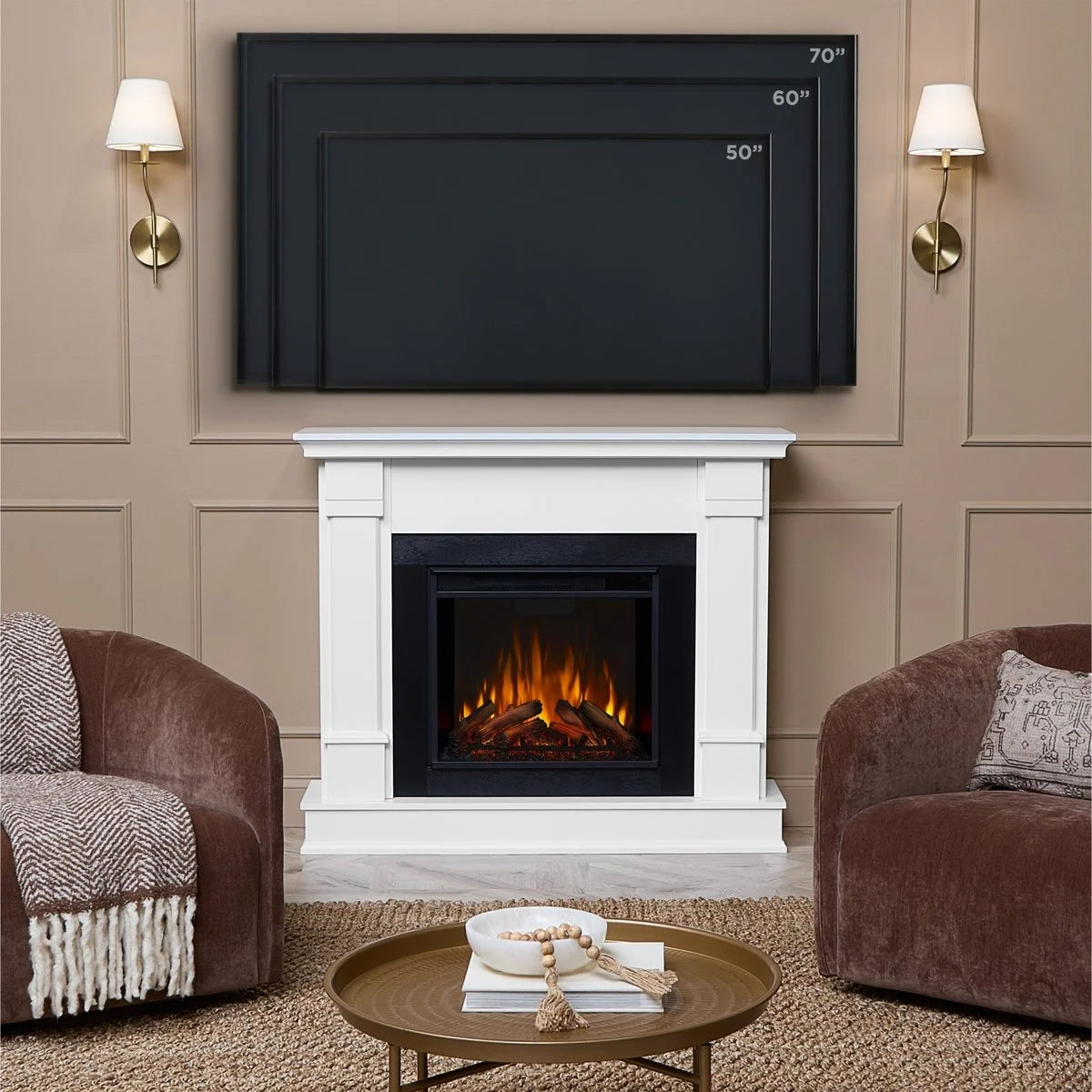 real flame 48″ silverton electric fireplaces. real flame 48″ silverton electric fireplaces.