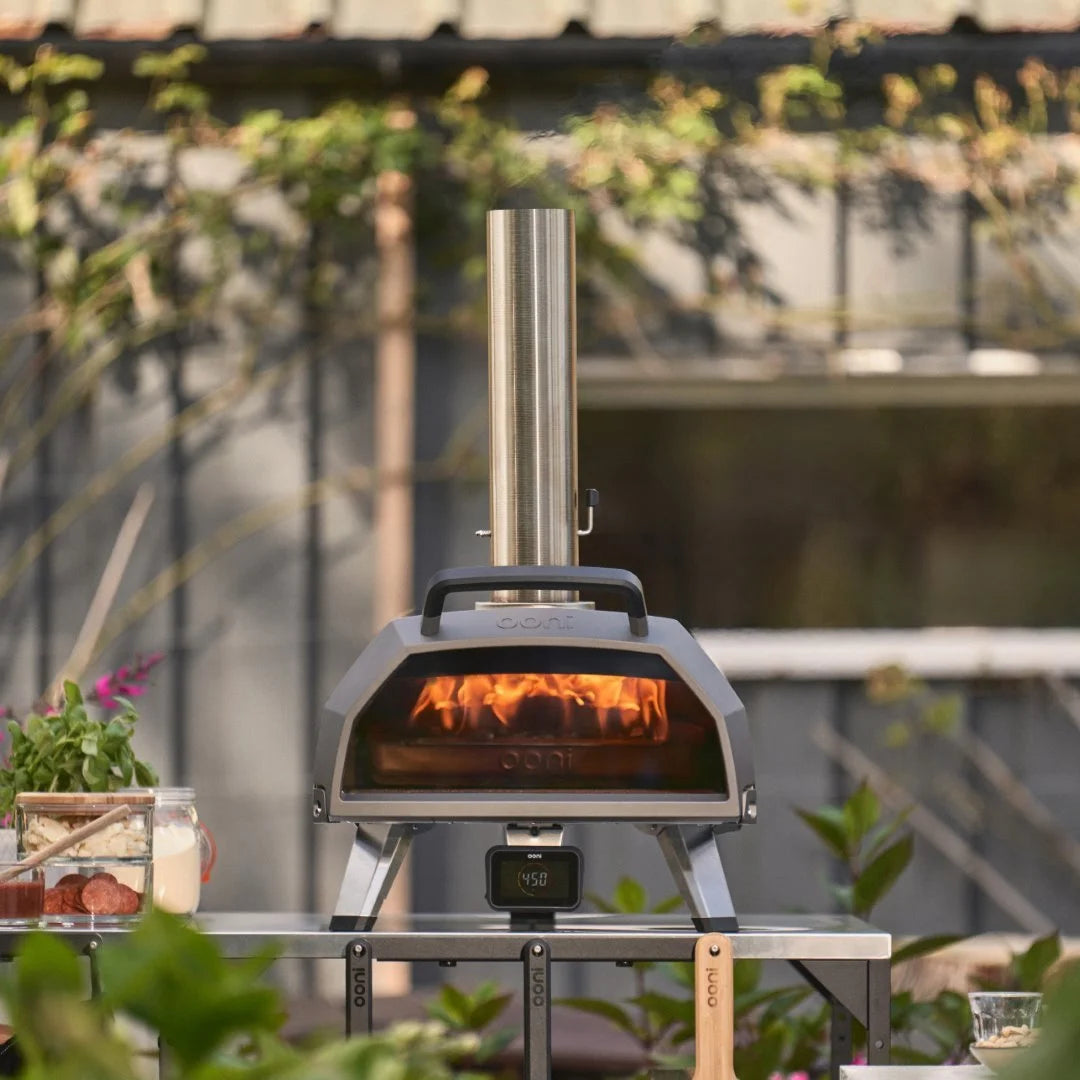 ooni pizzaovens karu 2 pro voor pizza’s tot Ø 40 cm – zwart / zilvers ooni pizzaovens karu 2 pro voor pizza’s tot Ø 40 cm – zwart / zilvers