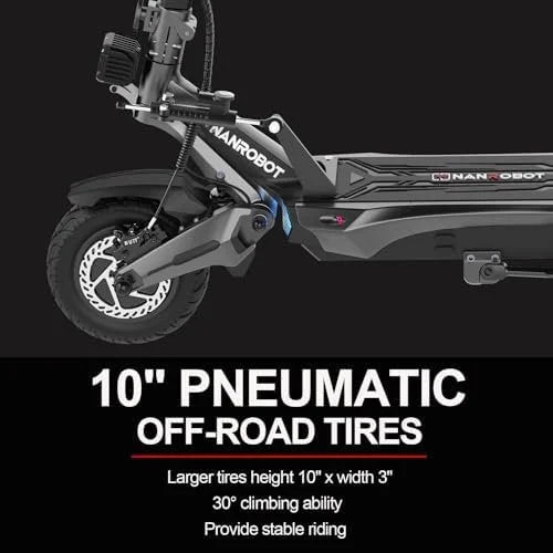 nanrobot electric scooter adults 50mph dual motor electric scooter with suspension 80miles range fast sports escooters folding 10″ off road tires 330lbs max loads complies with ul2272 certification nanrobot electric scooter adults 50mph dual motor electric scooter with suspension 80miles range fast sports escooters folding 10″ off road tires 330lbs max loads complies with ul2272 certification