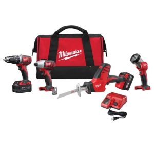 m18™ cordless lithium ion 4 tool combo kit