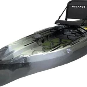 nucanoe u10 sit on top fishing/hunting kayaks (pivot pedal drive/eps trolling motor compatible)