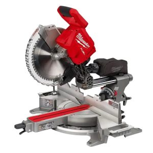 milwaukee 18v lithium ion brushless cordless 12 in. dual bevel sliding compound