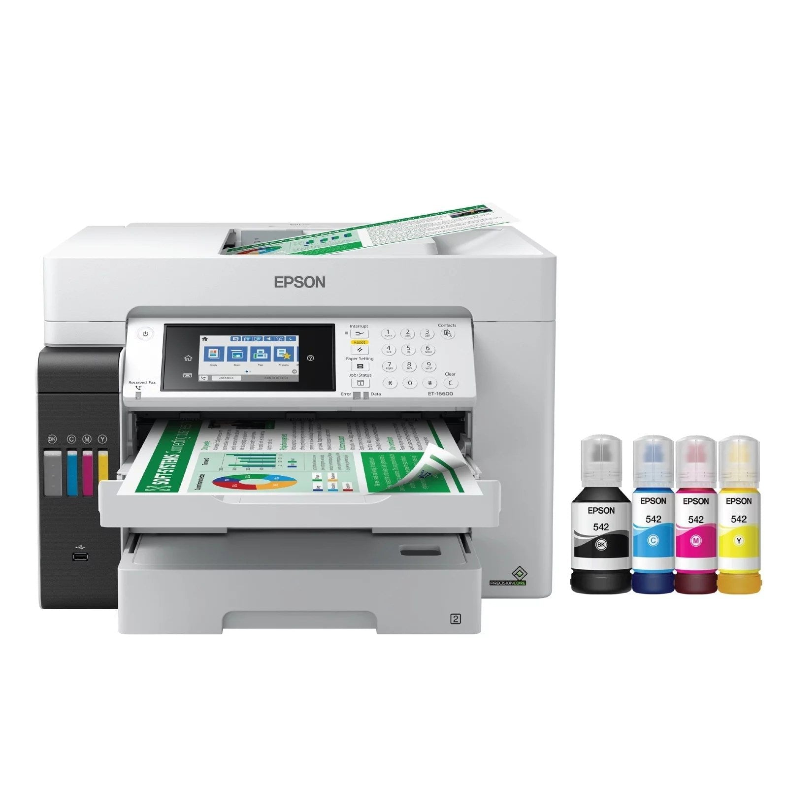 epson ecotank pro et 16600 wireless wide format color all in one supertank printer with scanner, copier, fax and ethernet epson ecotank pro et 16600 wireless wide format color all in one supertank printer with scanner, copier, fax and ethernet
