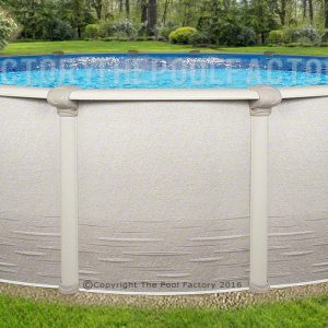 signature rtl round above ground swimming pool