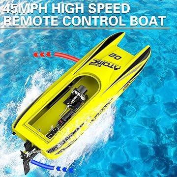 olantexrc brushless rc boat atomic 42mph 25.6″ high speed remote control boat ready to run olantexrc brushless rc boat atomic 42mph 25.6″ high speed remote control boat ready to run