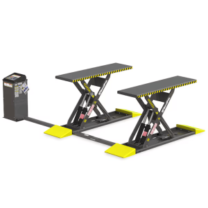 &nbsp; bendpak mds 6lp mid rise open center lift 6,000 lb. capacity / mid rise scissor lift / open center