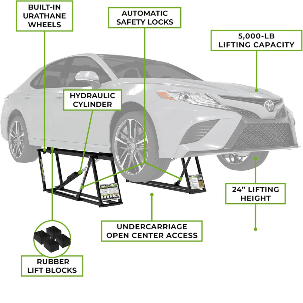 quickjack 5000tl portable lift package deal – 5,000 lbs capacity quickjack 5000tl portable lift package deal – 5,000 lbs capacity