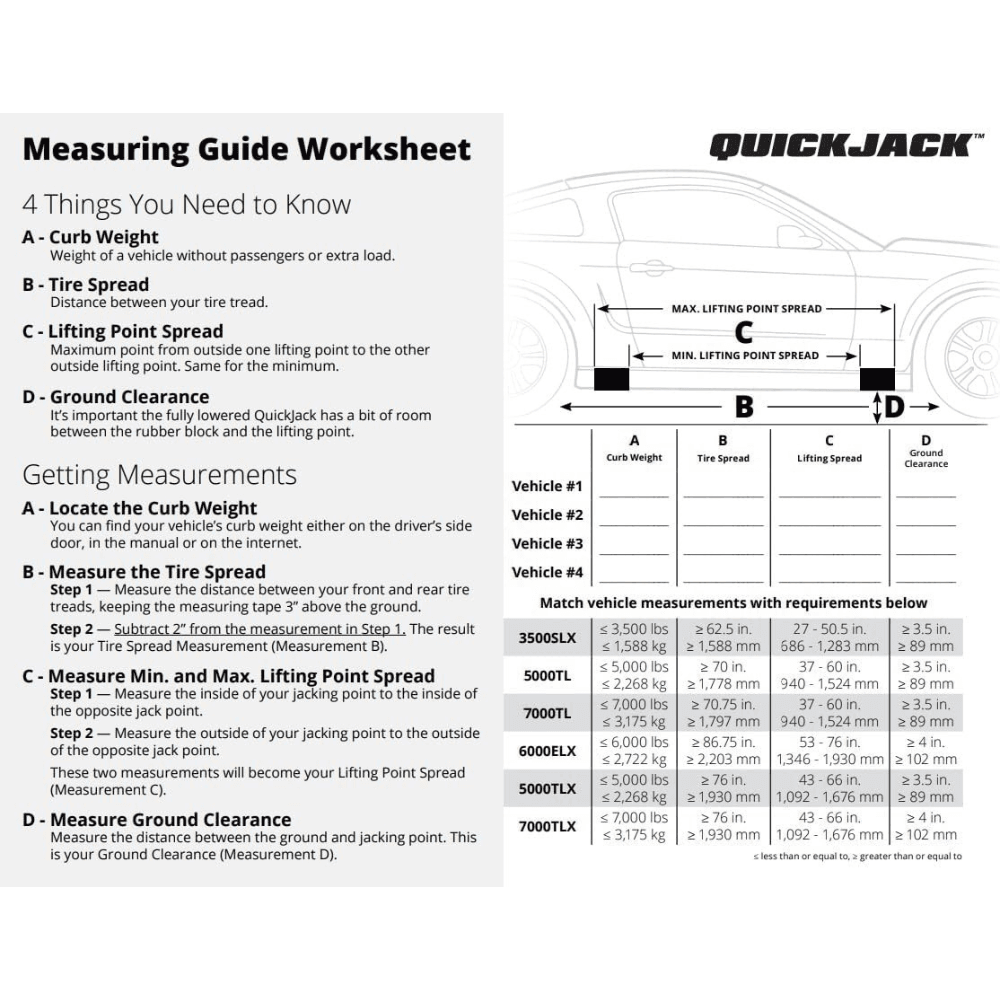 quickjack 7000tlx extended length portable lift – 7,000 lbs capacity quickjack 7000tlx extended length portable lift – 7,000 lbs capacity