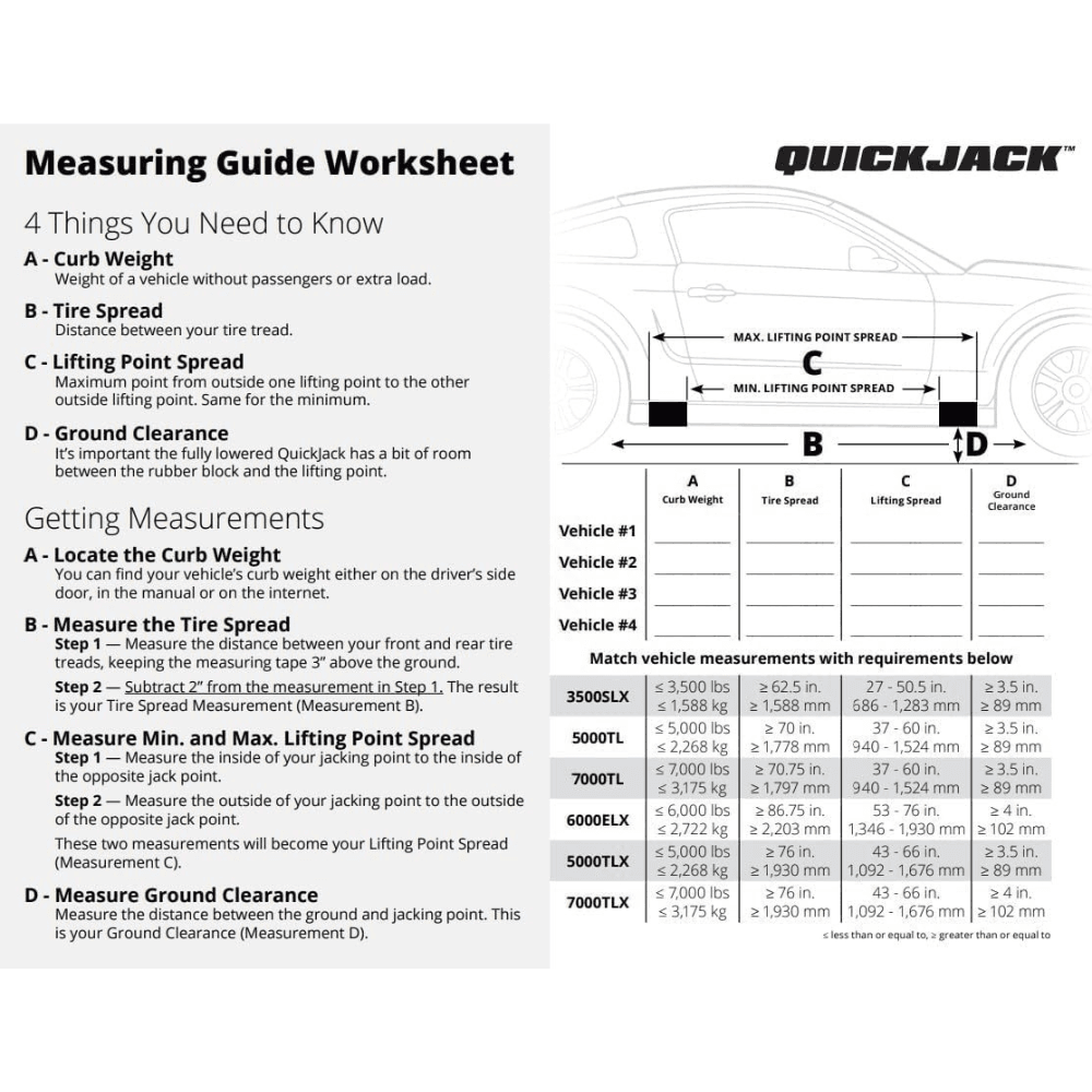 quickjack bl 3500slx – 3,500 lbs portable lift quickjack bl 3500slx – 3,500 lbs portable lift