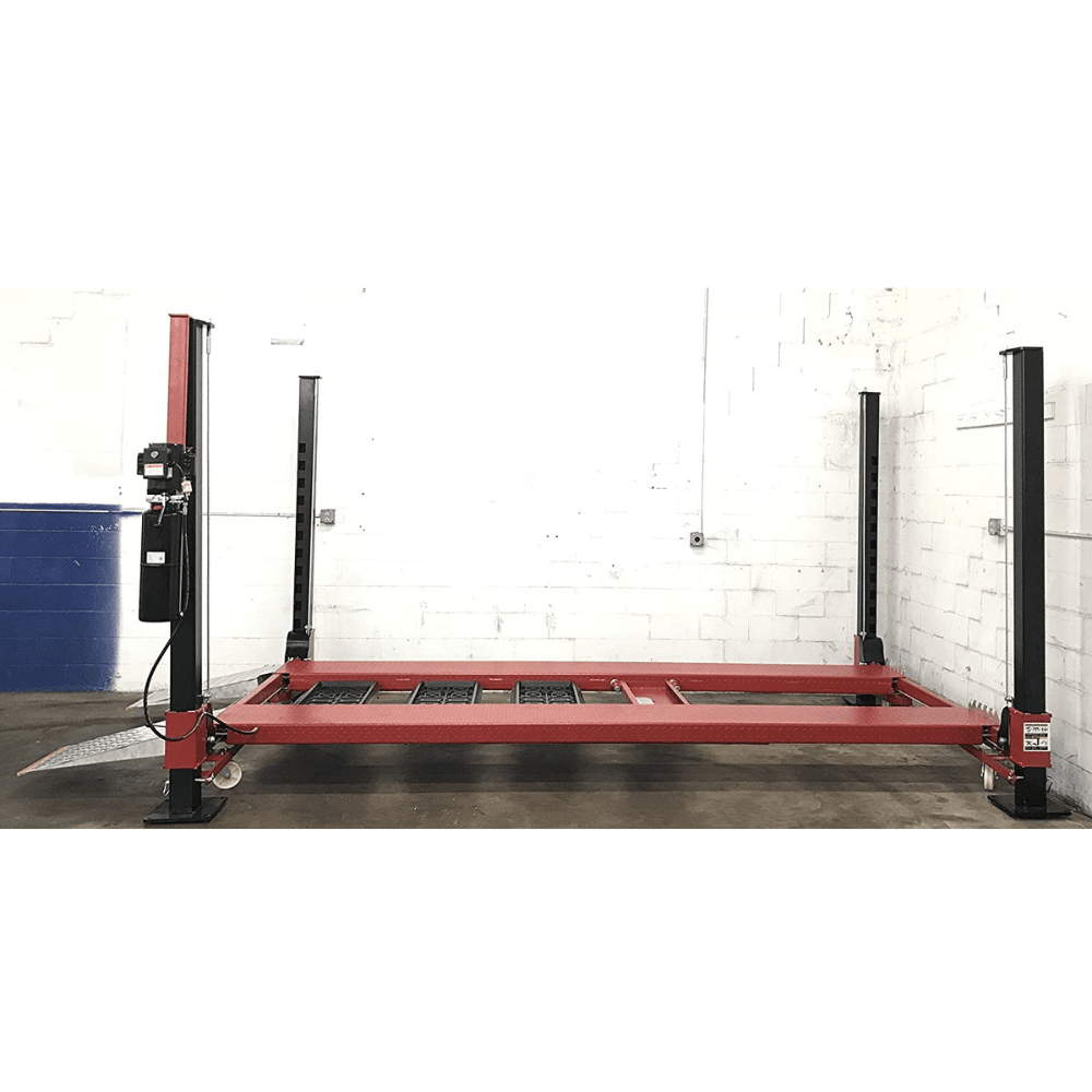 triumph nos9000xlt – extra long & extra tall 9,000 lbs capacity portable four post storage car lift – 110v triumph nos9000xlt – extra long & extra tall 9,000 lbs capacity portable four post storage car lift – 110v