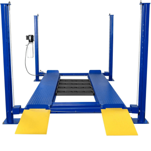 weize 8500lbs 4 post car lift with caster kits – pla 1030