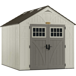 suncast tremont 547 cu. ft. storage shed bms8100