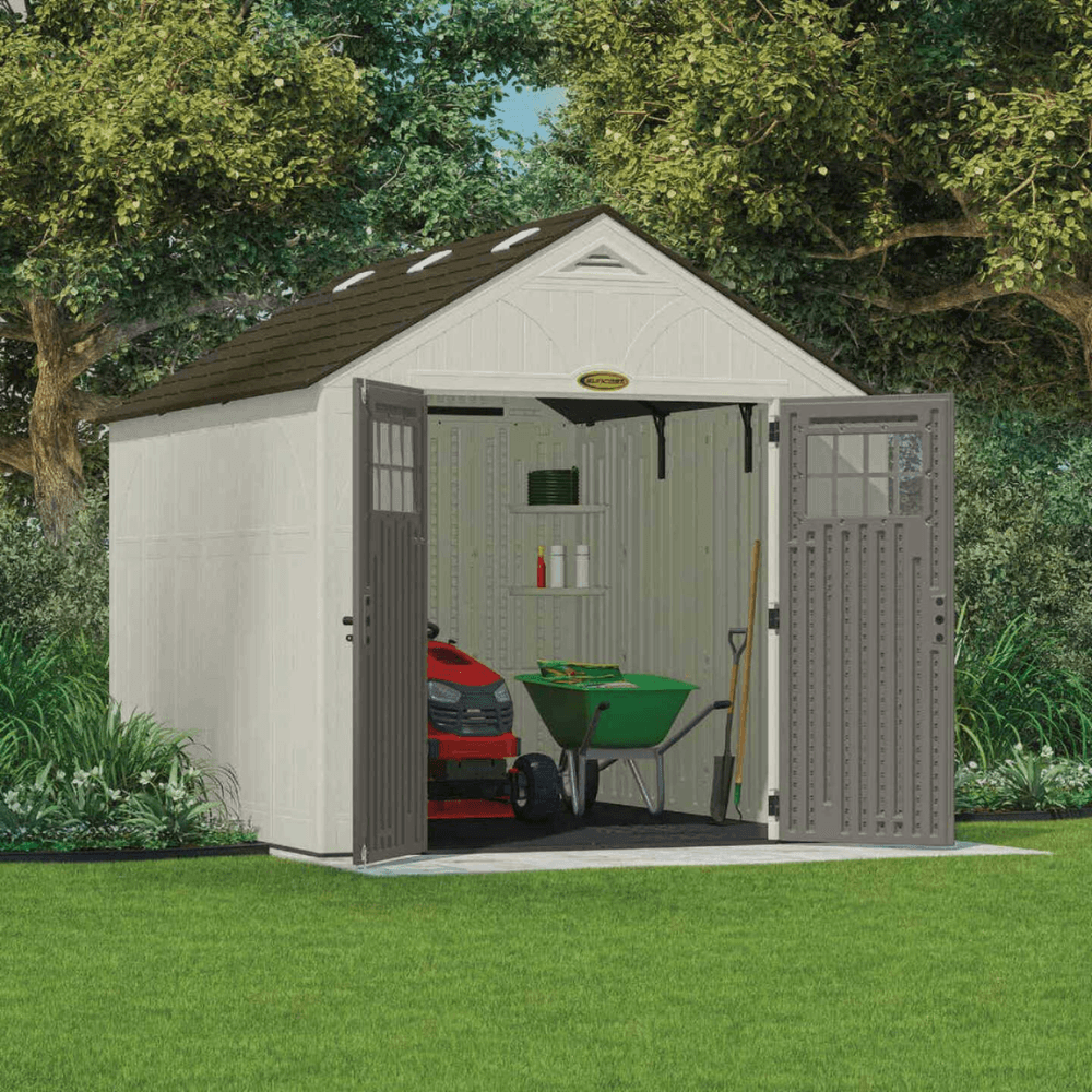 suncast tremont 547 cu. ft. storage shed bms8100 suncast tremont 547 cu. ft. storage shed bms8100