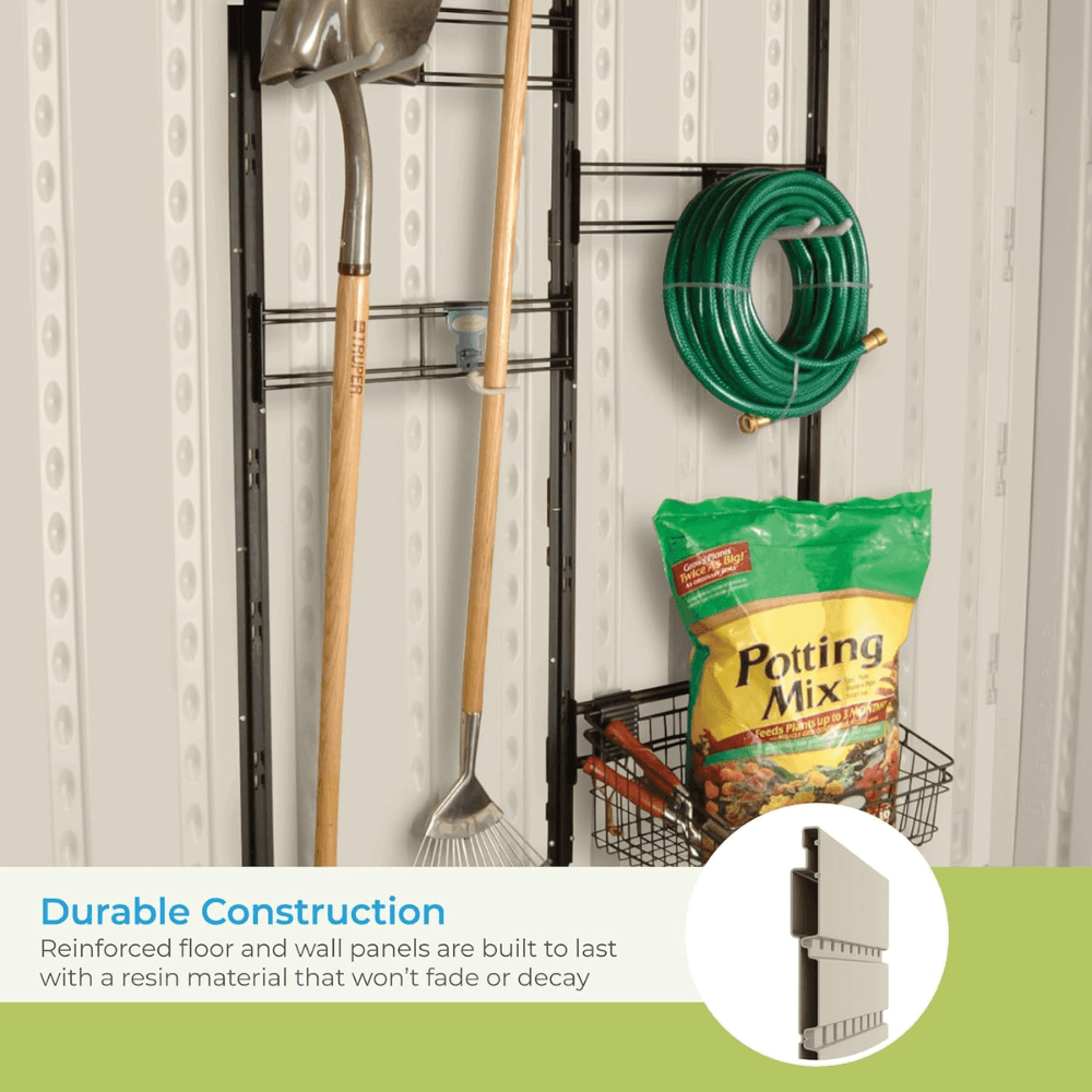 suncast tremont 547 cu. ft. storage shed bms8100 suncast tremont 547 cu. ft. storage shed bms8100