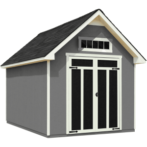 tribeca 10 ft. w x 12 ft. d wood storage shed with floor