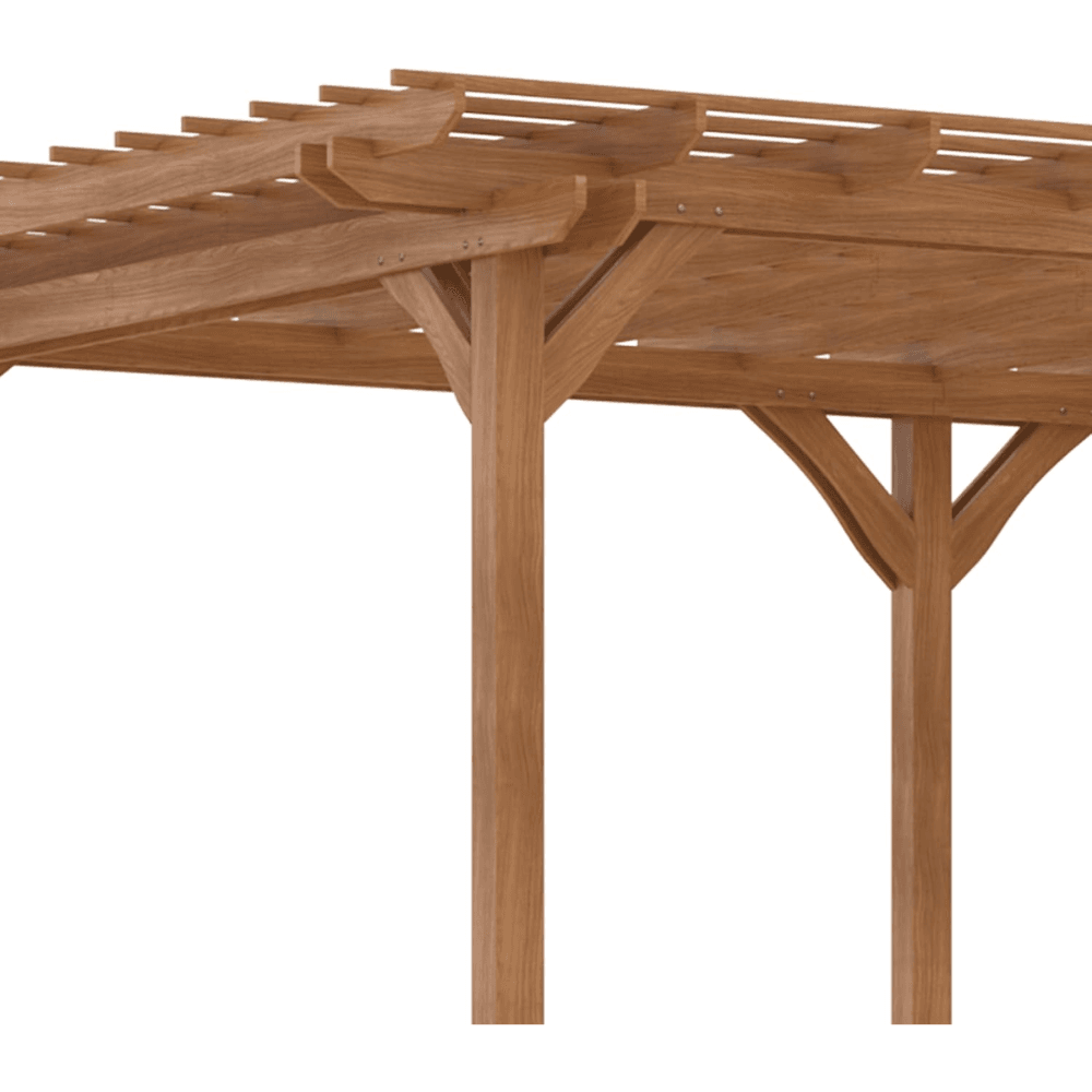 outsunny 12′ x 20′ diy deck outdoor wood pergola outsunny 12′ x 20′ diy deck outdoor wood pergola