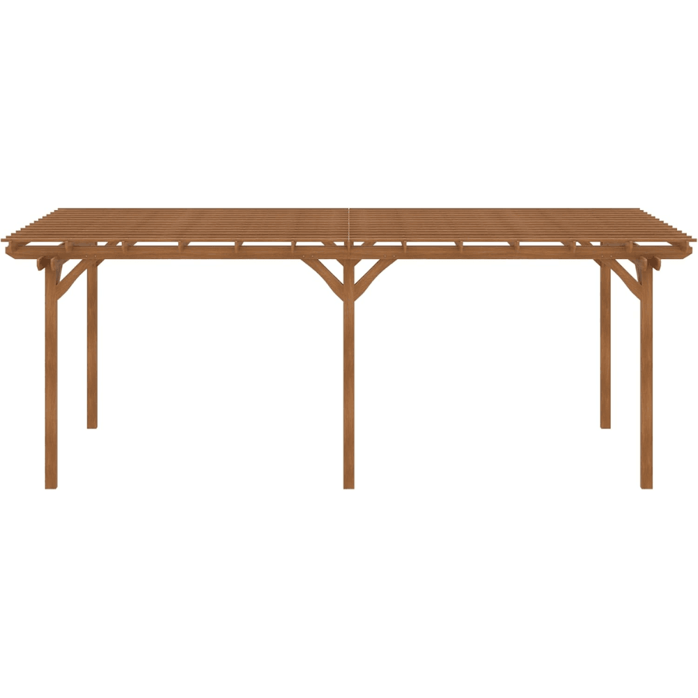 outsunny 12′ x 20′ diy deck outdoor wood pergola outsunny 12′ x 20′ diy deck outdoor wood pergola